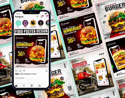 Food Poster Design graphic design