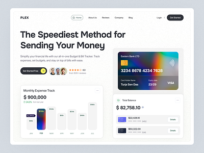 Plex Finance Website (Full Version Coming Soon) b2b website card clean crm finance finance management finance web fintech header minimal payment saas typography uikit uiux web design inspiration web version website website design website version
