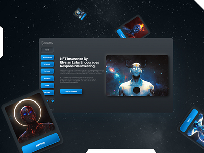 Web & mobile application for an NFT insurance provider app crypto design figma insurance mobile app mobile application nft product design security ui ui design uiux ux design web web app web application web design web3 webapp