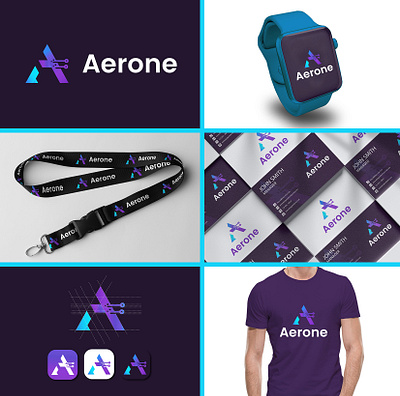 Aerone Logo & Branding