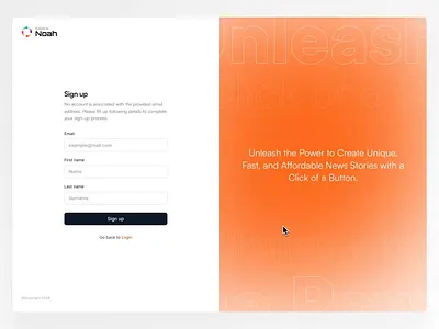 Sign-in interaction animation b2b interaction login minimal product design saas signin ui ux web app