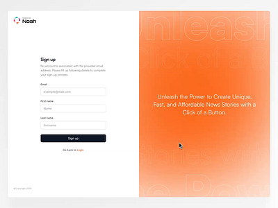 Sign-in interaction animation b2b interaction login minimal product design saas signin ui ux web app