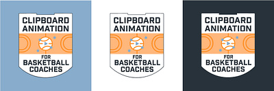 Clipboard Animation for Basketball Coaches branding graphic design logo