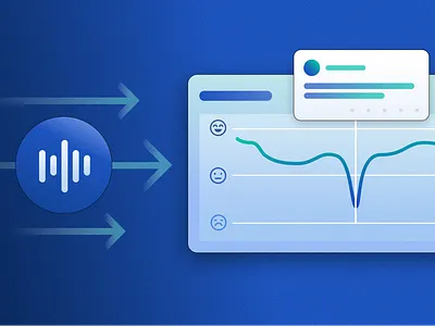 Social Media Sentiment illustration social media ui vector