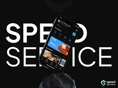 SPEED SERVICE Mobile App 🚀 app design home mobile app service ui user interface ux web design