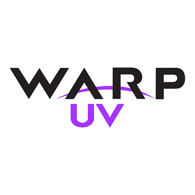 WARP UV - Logo branding logo marketing