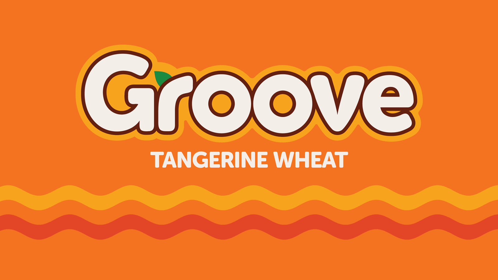 Groove Tangerine Wheat – Product Pitch and Launch Video beer beer label branding design graphic design logo vector