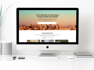 Golden State Multi-Unit Property Group Homepage and Logo Design branding catorgories graphic design homepage icons images logo multi unit properties real estate responsive design san diego seo uiux vector