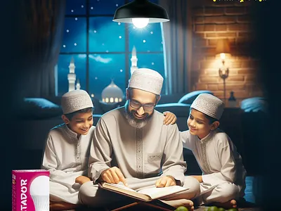 Matador LED light Ramadan Concept Ad ad bd concept creative led light matador quran ramadan teaches
