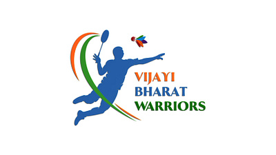 Vijayi Bharat Warriors Badminton Team Logo badmintonindia