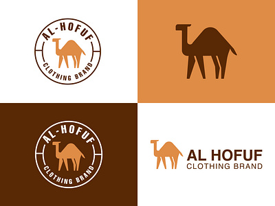 Al Hofuf - Camel Fashion Clothing Brand Logo al hofuf apparel branding camel clothing clothing brand desert design fashion hipster identity logo logo design logodesign logotype pyramids sahara saudi arabia streetwear t shirt