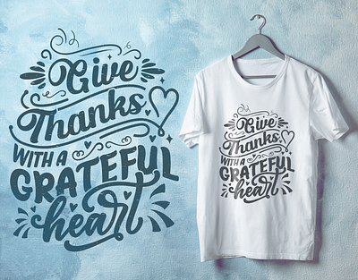 Thanksgiving Typography T-shirt Design clothing creativetypography customtshirtdesign customtshirtprinting fallfashion2024 falltshirtdesign festivetshirt graphic design gratefulandthankful holidayapparel holidaytypography illustration seasonaltshirt thankfulvibes thanksgivingapparel thanksgivingdesign thanksgivingoutfit thanksgivingtshirt typographyart typographytshirt