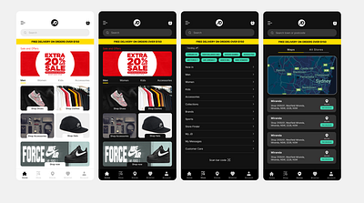 JD Sports app redesigned branding creative design dribbble figma homepage jdsports mobile redesign sports ui uidesign uiux