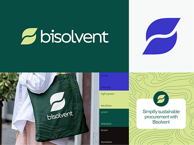 Bisolvent - Branding Reveal 🎨 aero aero branding agency aerobrandagency aerobrandingagency bisolvent brand identity brandbook branding design eco system graphic design logo logo design logo mark logo type minimal rebrand redesign visual identity