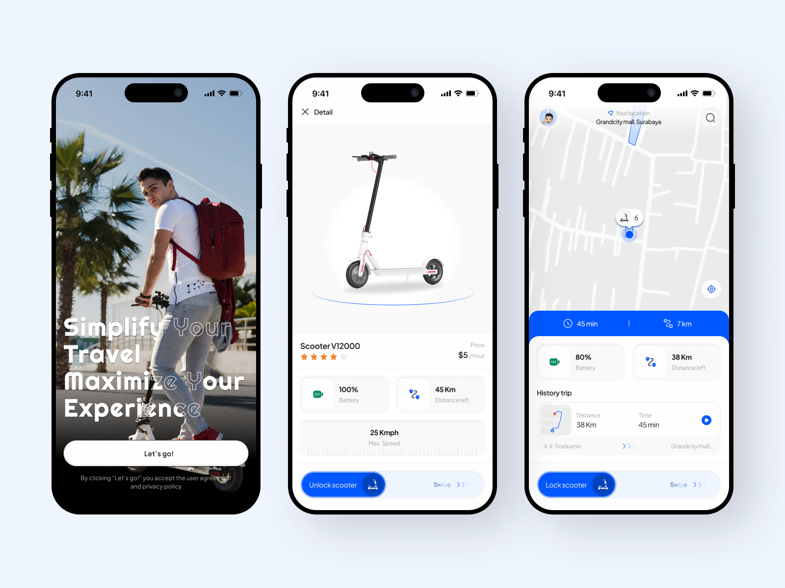 Example of Mobile App UI Design