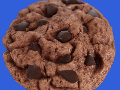 Cookies 3d 3d product 3d simulation animation digitalvisual food visualization motion graphics