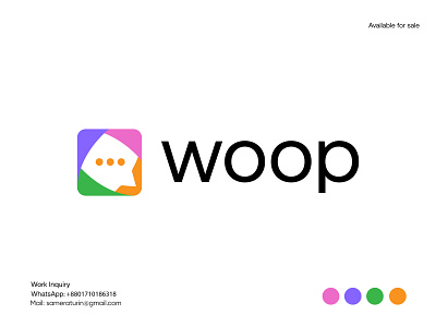 chat logo, colorful logo, logo design brand mark branding chat chat app icon chat iso logo chat logo chat logo design chat logos clean design colorful lgoo eye catching logo design minimalist logo