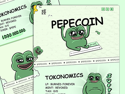 Pepe coin meme meme coin pepe pepe coin pepe coin website pepe landing page pepe website pepecoin