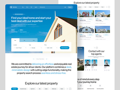 Real estate website landing page design apartment booking buy home page house landing page online booking platform property property rent property search real estate real estate web real estate website realestate rent sell web web design website