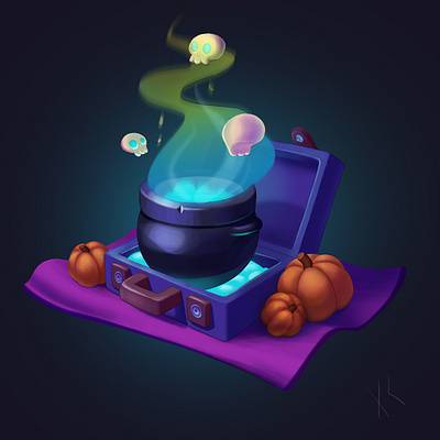 Hellowin 2d gameart gamedesign illustration