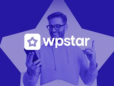 WPStar - Logo & Branding Design app brand design brand identity branding branding design icon logo branding logo design logo designer logo mark logomark logotype website