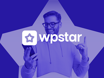 WPStar - Logo & Branding Design app brand design brand identity branding branding design icon logo branding logo design logo designer logo mark logomark logotype website