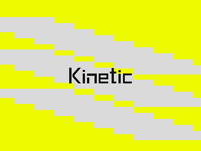 Kinetic - Machine Learning Startup agency brand brand identity branding business design graphic design iconic k logo logofolio logomark machine learning startup studio symbol timeless typography ui visuals wordmark