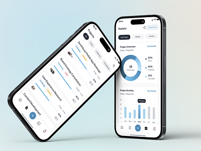 Taskplan - Task Manager App - Stats, Project Overview mockup app design landing page manager planning project manager task task manager app task plan team ui ui design ux web design