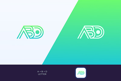 ABD Logo Design abd logo brand branding design identity logo minimalist modern logo