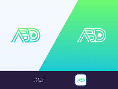 ABD Logo Design abd logo brand branding design identity logo minimalist modern logo