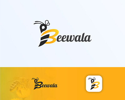 Bee Logo Design bee beewala brand branding design identity logo modern