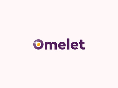 Omlet Logo brand branding design egg identity logo modern omlet