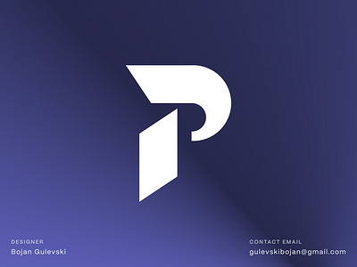 Letter P Logo alphabet character curve font initial letter logo logo design logomark monogram p saas script shape typeface typography