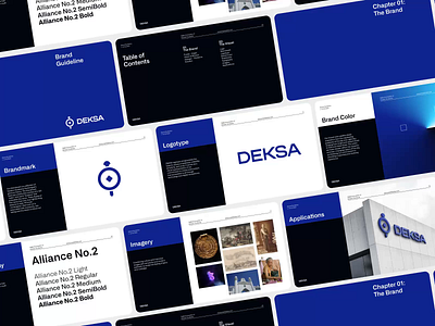 DEKSA - Pitch Deck animation brandguideline branding crypto deck graphic design pitch pitchdeck