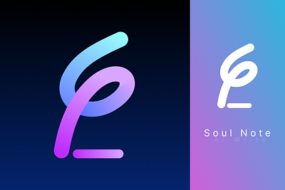 Soulnote logo branding logo ui