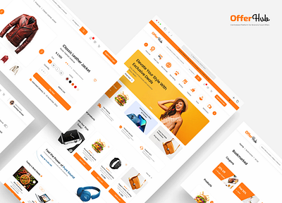 OfferHub – UI/UX Design for an E-Commerce Platform design e commerce figma ui ui design uiux ux ux design ux research web design website website design