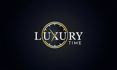 Luxury Time Logo Design business logo design custom logo design high quality logo logo logo design logo maker luxury logo design modern logo design unique logo design