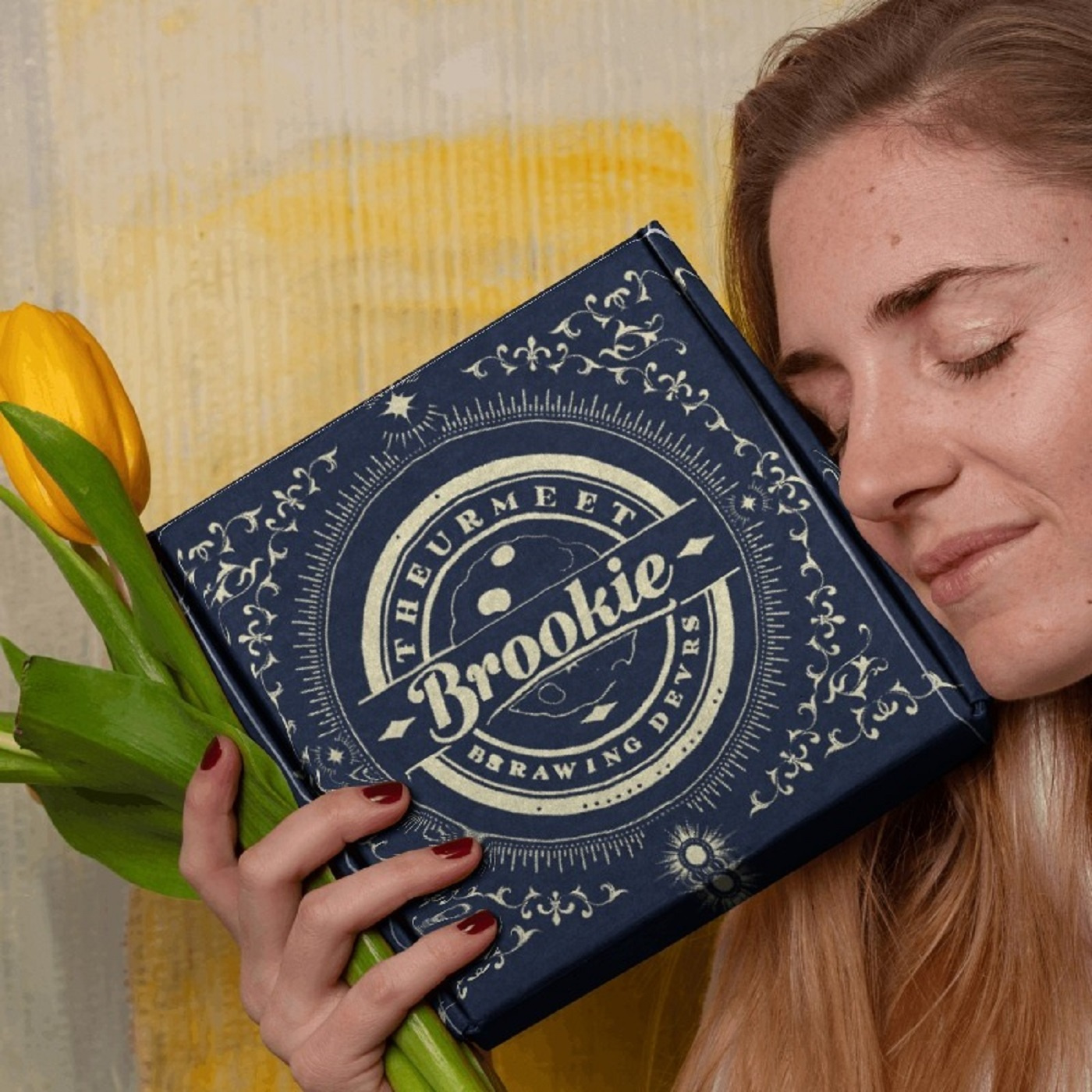 Cookie Brookie Mailer box design box box design branding brookie cookie cookie packaging dieline design label label design luxury gift luxury label mailer box packaging premium packaging