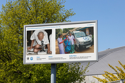 Banner design for Odia Gandhian NGO Eye Hospital, MGEHRI.... banner banner design brand design branding colourful design eye hospital flex gandhi graphic design hospital ngo ngo branding ngo design ngo marketing odia odisha print print design social media