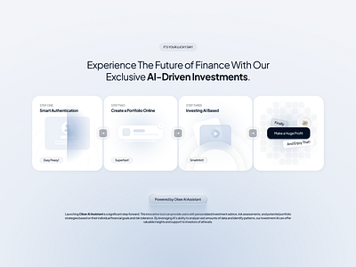 Olixer Investments Website 💸 ai website bank banking bent bento card bento grid card component crypto finance financial fintech free invest investment money ui ux