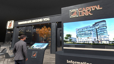 Capital Link Development Cityscape Egypt 2022 Proposal 3d render sketchup vray