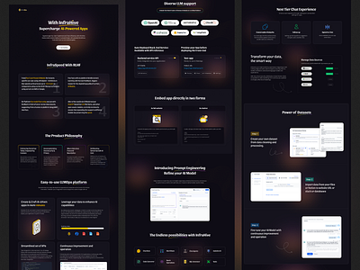 InfraHive | AI Power Website ai website apps dashboard graphic design interface design mobile aps motion design ui uiux website