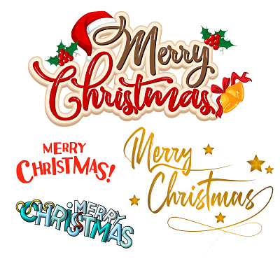 Merry Christmas Font banners christmas font graphic design holiday projects holiday season logo merry christmas fonts social media graphics