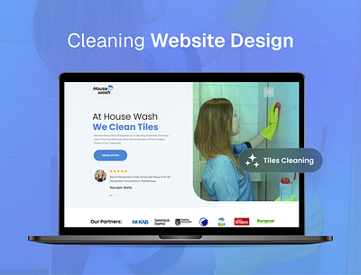 Cleaning Website Design cleaning website corporate website design ui ux website design