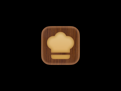 Cooking Recipe App — Apps Icon Challenge Day 23 app app icon design ios mobile mobile app ui ux widget