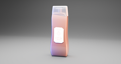 Shower Gel Bottle 3d 3d assets 3d product rendering