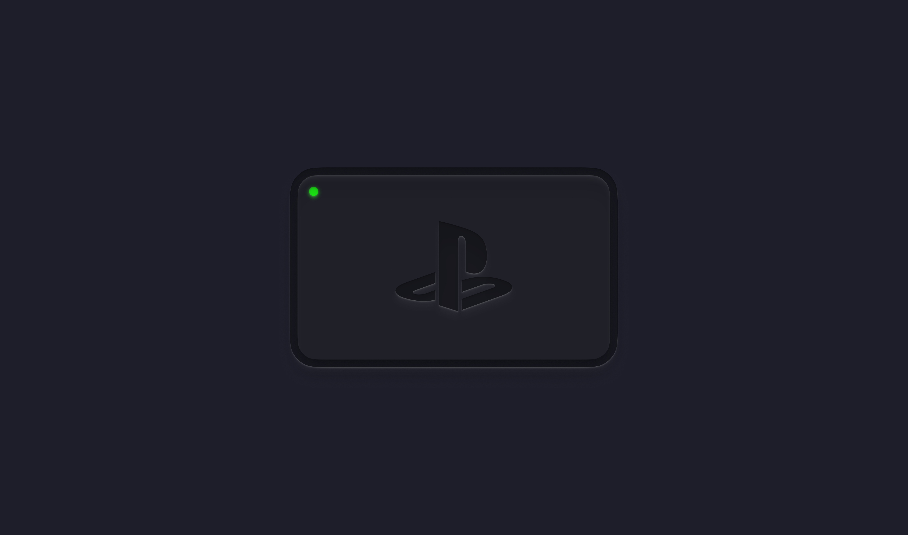 PlayStation Button Exploration 3d 3d effect button darkmode darktheme designinspiration embossed gaming minimalist playstation uiux