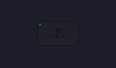 PlayStation Button Exploration 3d 3d effect button darkmode darktheme designinspiration embossed gaming minimalist playstation uiux