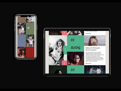 Newborn Photgrafer WebSite animation design logo mobile design motion graphics ui ux web design