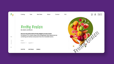 Fruity fusion ui